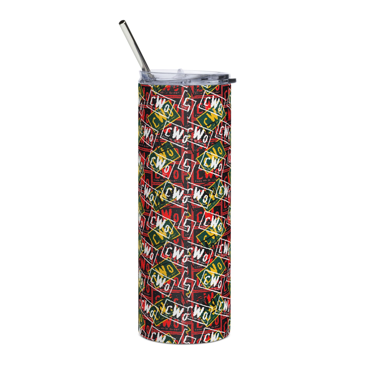 Crazy Sticker CWO Stainless Steel Tumbler